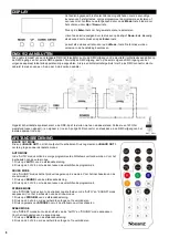 Предварительный просмотр 8 страницы Beamz 150.537 Instruction Manual