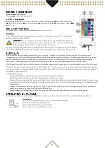 Предварительный просмотр 18 страницы Beamz 150.592 User Manual