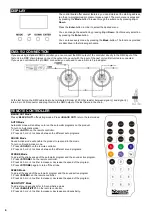 Preview for 4 page of Beamz 151.231 Instruction Manual