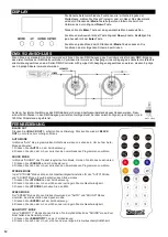 Preview for 12 page of Beamz 151.231 Instruction Manual