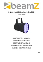 Beamz 151.266 Instruction Manual предпросмотр