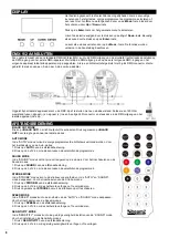 Предварительный просмотр 8 страницы Beamz 151.310 Instruction Manual