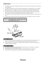 Предварительный просмотр 10 страницы Beamz 152.909 Instruction Manual