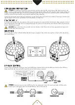 Предварительный просмотр 5 страницы Beamz 153.222 User Manual