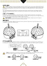 Предварительный просмотр 9 страницы Beamz 153.222 User Manual