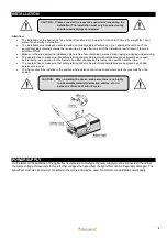 Предварительный просмотр 6 страницы Beamz 153.272 Instruction Manual