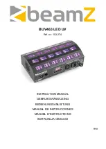 Предварительный просмотр 1 страницы Beamz 153.274 Instruction Manual