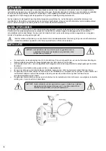 Предварительный просмотр 6 страницы Beamz 153.704 Instruction Manual