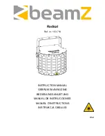 Beamz 153.710 Instruction Manual предпросмотр