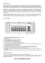 Предварительный просмотр 12 страницы Beamz 154.060 Instruction Manual