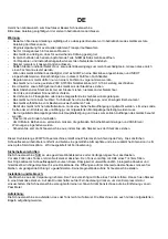 Предварительный просмотр 6 страницы Beamz 160.560 Instruction Manual