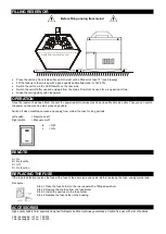 Предварительный просмотр 5 страницы Beamz 160.569 Instruction Manual