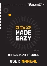 Предварительный просмотр 1 страницы Beamz 8715693310078 User Manual