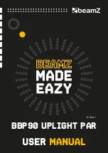 Beamz BBP90 User Manual предпросмотр