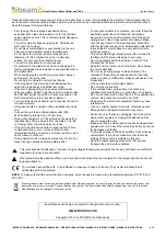 Beamz BUV45TL Instruction Manual предпросмотр