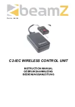 Beamz C2-IEC Instruction Manual предпросмотр