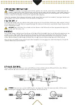 Предварительный просмотр 2 страницы Beamz FLOOD36UV Quick Start Manual