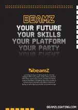 Preview for 4 page of Beamz Fuze 75B Beam Quick Start Manual