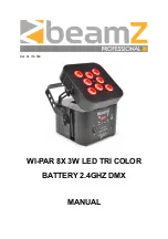 Beamz HT-820 Series Manual предпросмотр