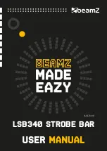 Beamz LSB340 User Manual предпросмотр