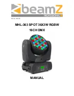 Beamz MHL-363 Manual preview