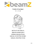 Beamz MHL-74 Instruction Manual preview