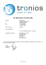 Preview for 19 page of Beamz Multi Acis III LED Instruction Manual