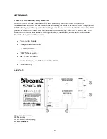 Предварительный просмотр 9 страницы Beamz S700-JB Instruction Manual