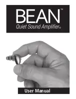 BEAN Quiet Sound Amplifier User Manual предпросмотр