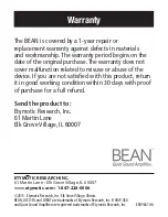 Preview for 16 page of BEAN T-COIL User Manual