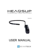 Beantech Headsup WC1 User Manual предпросмотр