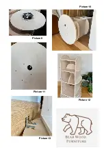 Предварительный просмотр 6 страницы Bear Wood Furniture Raffy Assembly Instructions Manual