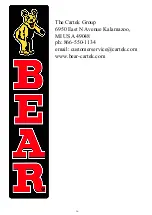 Preview for 37 page of Bear 30-41200A Installation And Service Manual