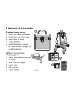 Предварительный просмотр 4 страницы Bear LL6 MINI Instruction Manual