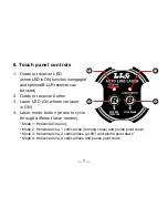 Предварительный просмотр 9 страницы Bear LL6 MINI Instruction Manual