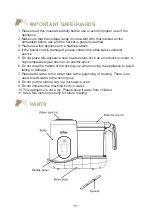 Preview for 2 page of Bear SJJ-R03B5-WHITE User Manual