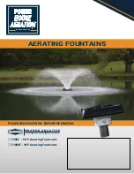 Предварительный просмотр 1 страницы Bearon Aquatics F500F Owner'S Manual