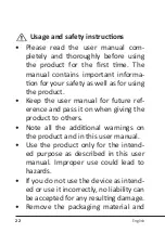 Preview for 22 page of BEARWARE 304017 Manual