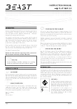 Preview for 1 page of Beast FLAT BAR 2.0 Instruction Manual