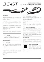 Beast SADDLE PURE Instruction Manual preview