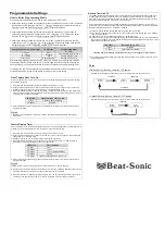 Preview for 2 page of Beat-Sonic CS6EP Installation Manual