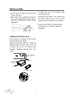 Предварительный просмотр 8 страницы Beat 525 Owner'S Manual