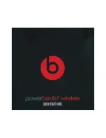 Beats Electronics Powerbeats 2 Wireless Quick Start Manual preview