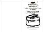 Предварительный просмотр 1 страницы Beaumark Airwave 8 Instruction Manual