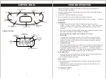 Предварительный просмотр 5 страницы Beaumark Airwave 8 Instruction Manual