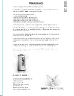 Предварительный просмотр 50 страницы BEAUTY ANGEL CVT 42 (COL30L) Operating Instructions Manual