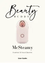 beauty buddy McSteamy User Manual предпросмотр