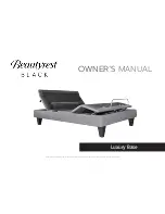 beautyrest Black Luxury Base Owner'S Manual предпросмотр