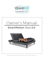 Предварительный просмотр 1 страницы beautyrest SMARTMOTION BASE 3.0 Owner'S Manual