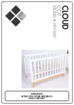 Предварительный просмотр 1 страницы Bebe Care Cloud 091600 Assembly Instructions Manual